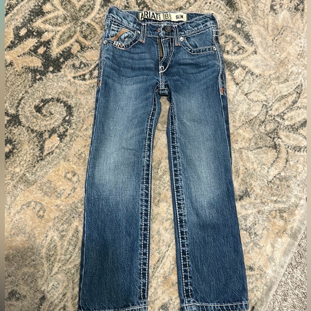 Ariat slim boys 7